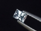 Preview: Sapphire steel blue 0,32 Ct. natural color baguette Tanzania