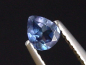 Preview: Benitoite 0,32 Ct. pear faceted - San Benito Co., California, USA