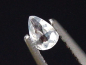 Preview: Benitoit farblos 0,17 Ct. Tropfen geschliffen - San Benito Co., Kalifornien, USA
