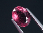 Preview: Rubellit / roter Turmalin 1,16 Ct. Oval 8 x 6 mm Brasilien