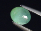 Preview: Grandidierit 1,06 Ct. selten Oval Cabochon Andrahomana, Madag.