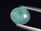 Preview: Grandidierit 0,70 Ct. selten Oval Cabochon Andrahomana, Madag.
