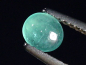 Preview: Grandidierit 0,42 Ct. selten Oval Cabochon Andrahomana, Madag.