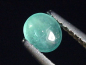 Preview: Grandidierit 0,42 Ct. selten Oval Cabochon Andrahomana, Madag.