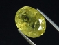 Preview: Grossular Granat 9,56 Ct. Oval 15 x 11,5 mm Sri Lanka