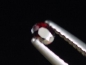 Preview: Rutil 0,18 Ct. rostrot Oval facettiert - Minas Gerais, Brasilien