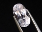 Preview: Kunzit 4,89 Ct. Oval 12,5 x 7 mm sehr helles Rosa Pakistan