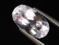 Preview: Kunzit 4,89 Ct. Oval 12,5 x 7 mm sehr helles Rosa Pakistan