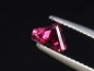 Preview: Rhodolit Granat 0,85 Ct. Sammlerschliff 6,5 x 5 mm Sri Lanka