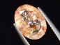 Preview: Quarz mit Hämatit 2,54 Ct. natürliche Konfetti Einschlüsse