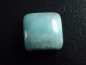 Preview: Larimar 19,78 Ct. rectangle cabochon - Dominic. Republic