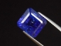 Preview: Tansanit 7,02 Ct. feinste Spitzenfarbe 10 x 9,5 mm Oktagon