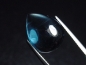 Preview: Fluorit 13,33 Ct. intensives Blaugrün Cabochon - Erongo, Namibia