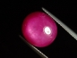 Preview: Rubin 12,61 Ct. Oval Cabochon - Rosarot - behandelt 12,5 x 11 mm