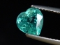 Preview: Apatit 1,41 Ct. türkisblau - Herz 7 x 6,5 mm