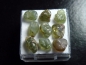 Preview: Demantoid Granat Lot in Box - Erongo, Namibia