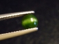 Preview: Diopsid Katzenauge 0,70 Ct. grün Rund Cabochon - Merelani, Tansania