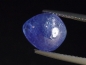Preview: Tansanit 4,08 Ct. violett 10 x 9 mm Tropfen Cabochon