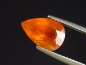 Preview: Spessartit Granat 3,80 Ct. Tropfen 11 x 7,5 mm Tansania