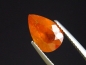 Preview: Spessartit Granat 3,80 Ct. Tropfen 11 x 7,5 mm Tansania