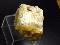 Vesuvian / Vesuvianit - blockiger Kristall 26 mm - Mexiko