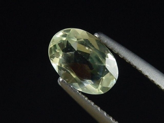 Chrysoberyll 1,39 Ct. Oval 8,5 x 5,5 mm Minas Gerais, Brasilien