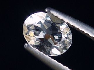 Sanidine 0,63 Ct. rare - fine oval - Volkesfeld, Eifel, Germany