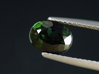 Verdelite / green Tourmaline 1,38 Ct. oval Brazil