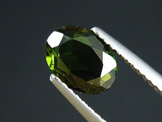 Verdelite / green Tourmaline 1,24 Ct. oval Brazil