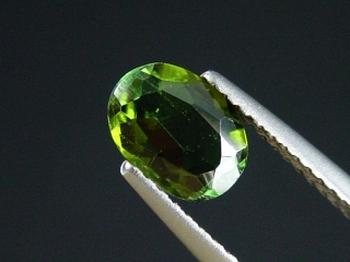 Verdelite / green Tourmaline 1,14 Ct. oval Brazil