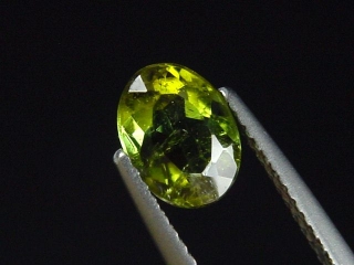 Verdelite / green Tourmaline 1,25 Ct. oval Brazil