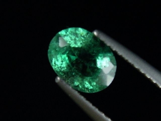 Emerald 1,19 Ct. fine green oval