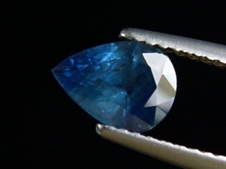 Blue Sapphire 1,31 Ct. pear Tanzania