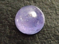 Tanzanite - 1,27 Ct. - round cabochon 6 mm