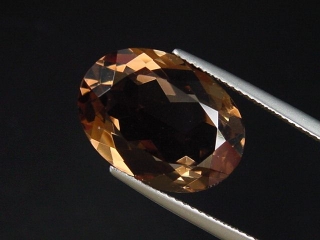 Smokey Quartz 11,08 Ct. oval Brazil