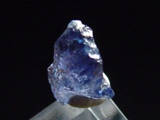 Benitoite crystal 6 mm - San Benito Co., California, USA