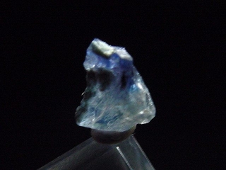 Benitoite crystal 7 mm - San Benito Co., California, USA