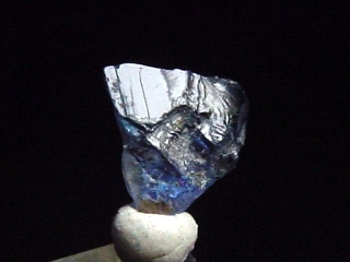 Benitoite crystal 6 mm - San Benito Co., California, USA