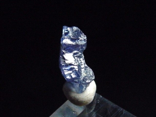 Benitoite crystal 6 mm - San Benito Co., California, USA