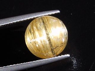 Rutile Quartz cat's eye 5,73 Ct. - cabochon Brazil