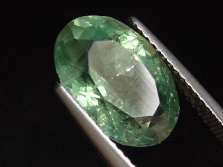 Preview: Apatit 5,22 Ct. Grün - Oval 12 x 8,5 mm