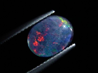 Opal / Edelopal 10 x 8 mm Oval Cabochon Triplette - Australien