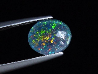 Opal / Edelopal 10 x 8 mm Oval Cabochon Triplette - Australien