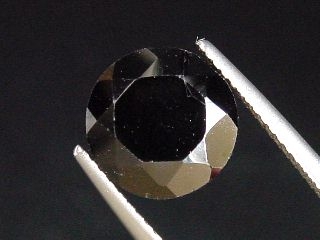 Black Spinel 4,82 Ct. round Sri Lanka