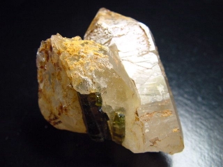 Tourmaline in Quartz specimen 57 mm - Minas Gerais, Brazil