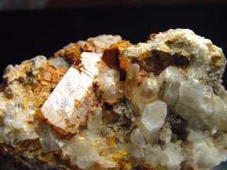Topaz specimen 72 mm - Schneckenstein, Saxony, Germany