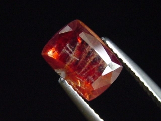 Mangano Tantalite 3,03 Ct. faceted - Itambe, Bahia, Brazil