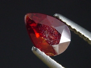 Mangano Tantalite 1,75 Ct. faceted - Itambe, Bahia, Brazil
