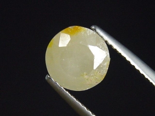 Wulfenite 4,12 Ct. round faceted Mexico