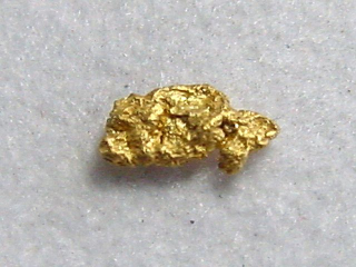 Gold Nugget 4,5 mm - Kaareoja, Lappland, Finnland
